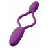 BeauMents Flexxio - oplaadbare, draadloze duo vibrator (paars)