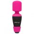 PalmPower Pocket Wand - mini massager vibrator (roze-zwart)