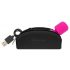 PalmPower Pocket Wand - mini massager vibrator (roze-zwart)