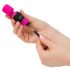 PalmPower Pocket Wand - mini massager vibrator (roze-zwart)