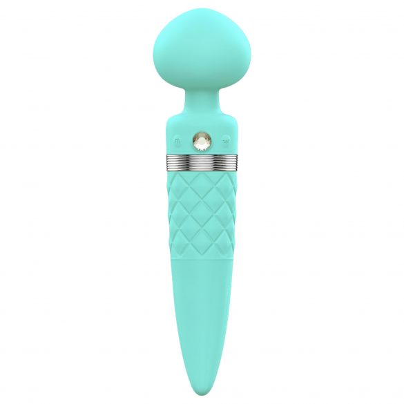 Pillow Talk Sultry - verwarmende, masserende vibrator (turquoise)