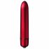 Scarlet Velvet - mini lipstick vibrator (10 ritmes) - rood