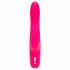 Happyrabbit Curve Slim - waterdichte, oplaadbare vibrator met clitorisstimulator (roze)