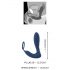 You2Toys Prostaatplug - draadloze anaal vibrator met penisring (blauw)