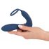 You2Toys Prostaatplug - draadloze anaal vibrator met penisring (blauw)