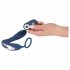 You2Toys Prostaat Plug - draadloze anale vibrator met penisring (blauw)