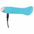 Cuties Mini Blauw - oplaadbare G-spot vibratie (turkoois)