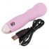 Cuties Mini Roos - oplaadbare, golvende vibrator (roze)