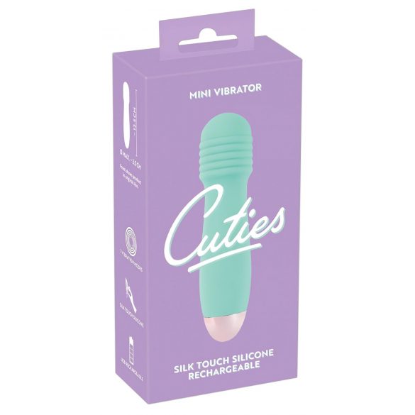 Cuties Mini Wand - oplaadbare kleine vibrator (groen)