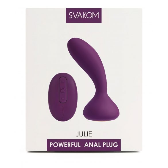 Svakom Julie - draadloze oplaadbare prostaat vibrator (violet)