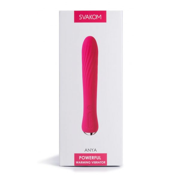 Svakom Anya - oplaadbare verwarmde vibrator (rood)