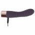 You2Toys Elegant Flexy - oplaadbare, geribbelde G-spot vibrator (donkerpaars)