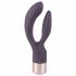 You2Toys Elegant Double - oplaadbare, clitorisstimulator vibrator (donkerpaars)