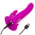 Happyrabbit Strap-On - paarse konijns-vibrator