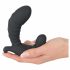 You2Toys - opblaasbare vibrator met afstandsbediening (zwart)