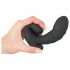 You2Toys - opblaasbare vibrator met afstandsbediening (zwart)