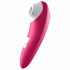 ROMP Shine - waterdichte luchtdruk vibrator (pink)