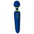 ROMP Flip Wand - oplaadbare, waterdichte vibrator (blauw)