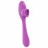 You2Toys - 2-functie Vibrator - oplaadbare clitoris- en vaginale vibrator (paars)