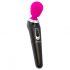 PalmPower Extreme Wand - oplaadbare vibrator massager (roze-zwart)