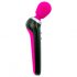 PalmPower Extreme Wand - oplaadbare vibrator massager (roze-zwart)