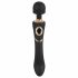 Cleopatra Wand - oplaadbare, waterdichte massage vibrator (zwart)