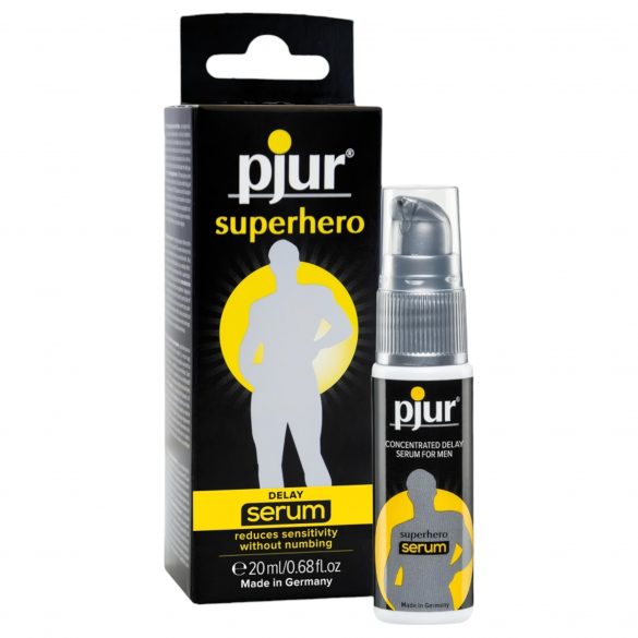 pjur Superhero - geconcentreerd vertraging serum (20ml)