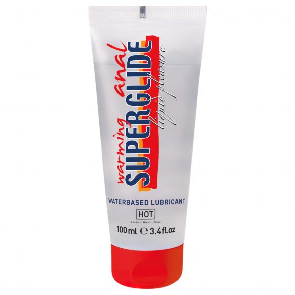 HOT Anal Superglide - verwarmende anale glijmiddel (100ml)