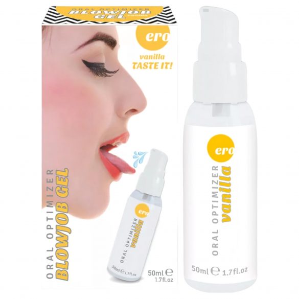 Blowjob Gel - orale glijmiddel gel - vanille (50ml)