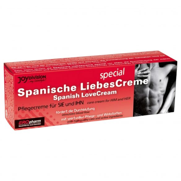 Spaanse liefdescrème - intieme crème voor vrouwen en mannen (40ml)