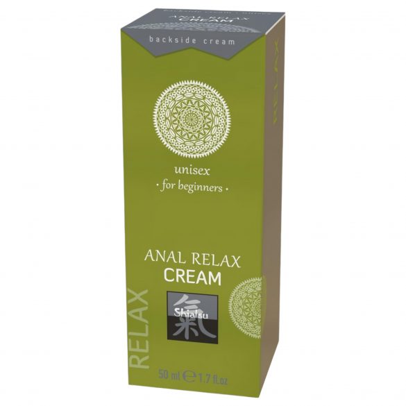 HOT Shiatsu Anal Relax - kalmerende anale glijmiddelcrème (50 ml)