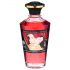 Shunga - verwarmende massageolie - Champagne-aardbei (100ml)