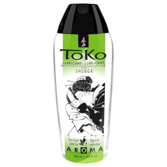 Shunga Toko - glijmiddel op waterbasis - peer groene thee (165ml)