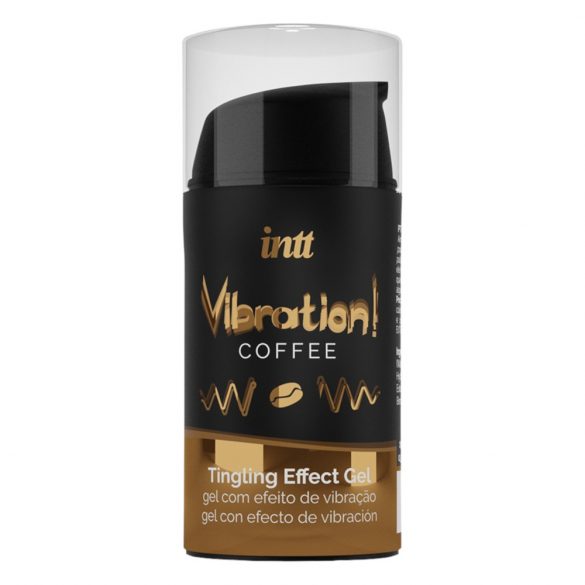 Intt Vibratie! - vloeibare vibrator - koffie (15ml)