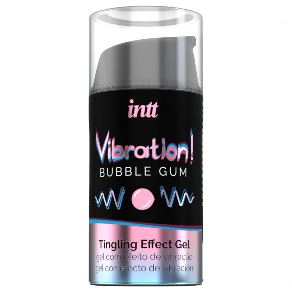 Intt Vibratie! - vloeibare vibrator - kauwgom (15ml)