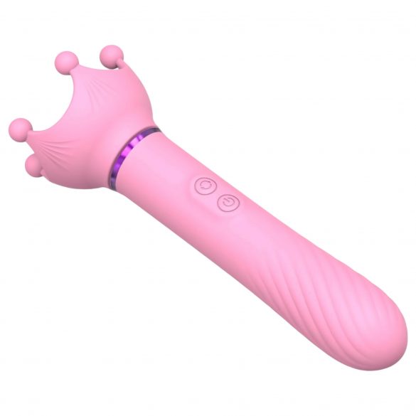 Sunfo - draadloze, ronddraaiende G-spot vibrator (roze)