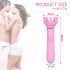 Sunfo - draadloze, ronddraaiende G-spot vibrator (roze)