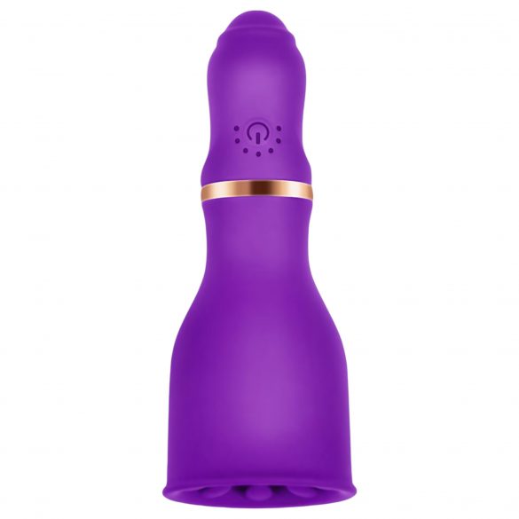 Sunfo - draadloze eikel vibrator (paars)