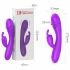 Lonely - oplaadbare G-spot vibrator met clitorisstimulator (paars)