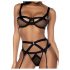 Mapalé - sexy lingerie set (zwart) - L/XL