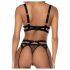 Mapalé - sexy lingerie set (zwart) - L/XL