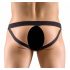 Svenjoyment - metalen ring jock (zwart)