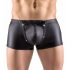 Svenjoyment - glinsterende rits matte boxers (zwart) - M