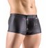 Svenjoyment - glinsterende rits matte boxers (zwart) - M