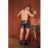 NEK - heren shorts met metalen gesp (zwart) - M