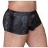 NEK - boxershort met slangenhuidprint (zwart) - L