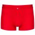 Obsessive - doorschijnende boxershort aan de zijkant (rood)