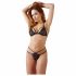 Cottelli - Open Laceset (zwart) - M