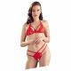 Cottelli - Open Lingerieset (rood) - L