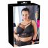 Cottelli Plus Size - Strap Lace Bra (Black) 